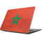 Morocco Flag Distressed Apple MacBook Skin